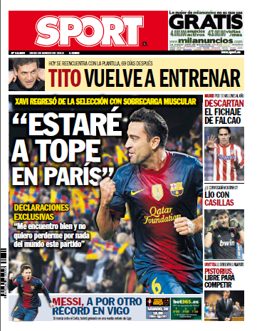 Diario Sport PDF del 29 de Marzo 2013