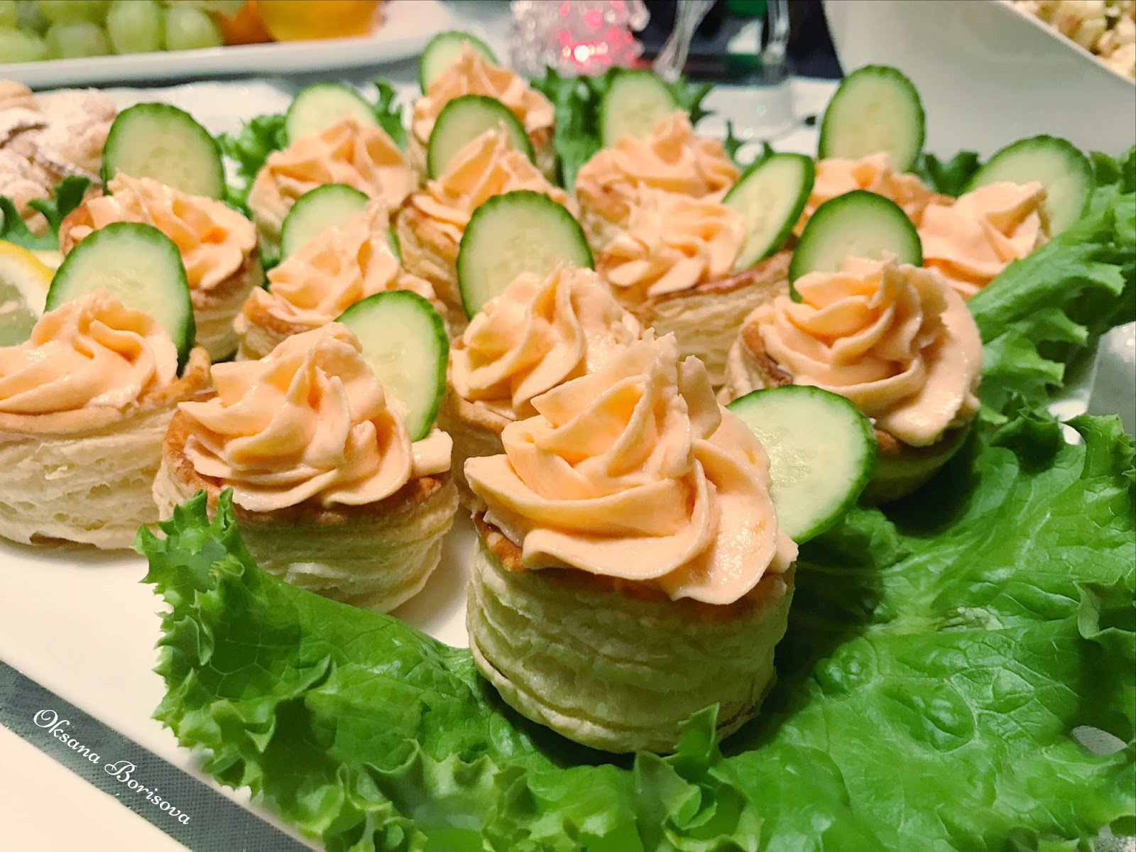 Кулинарные моменты: Волованы с муссом из лосося