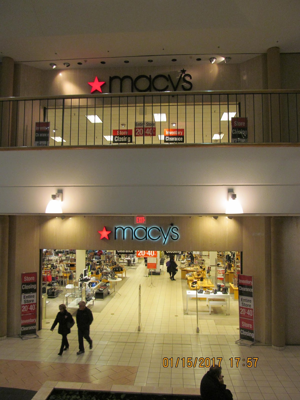 Trip to the Mall: Macy's Liquidation At Stratford Square Mall Begins.