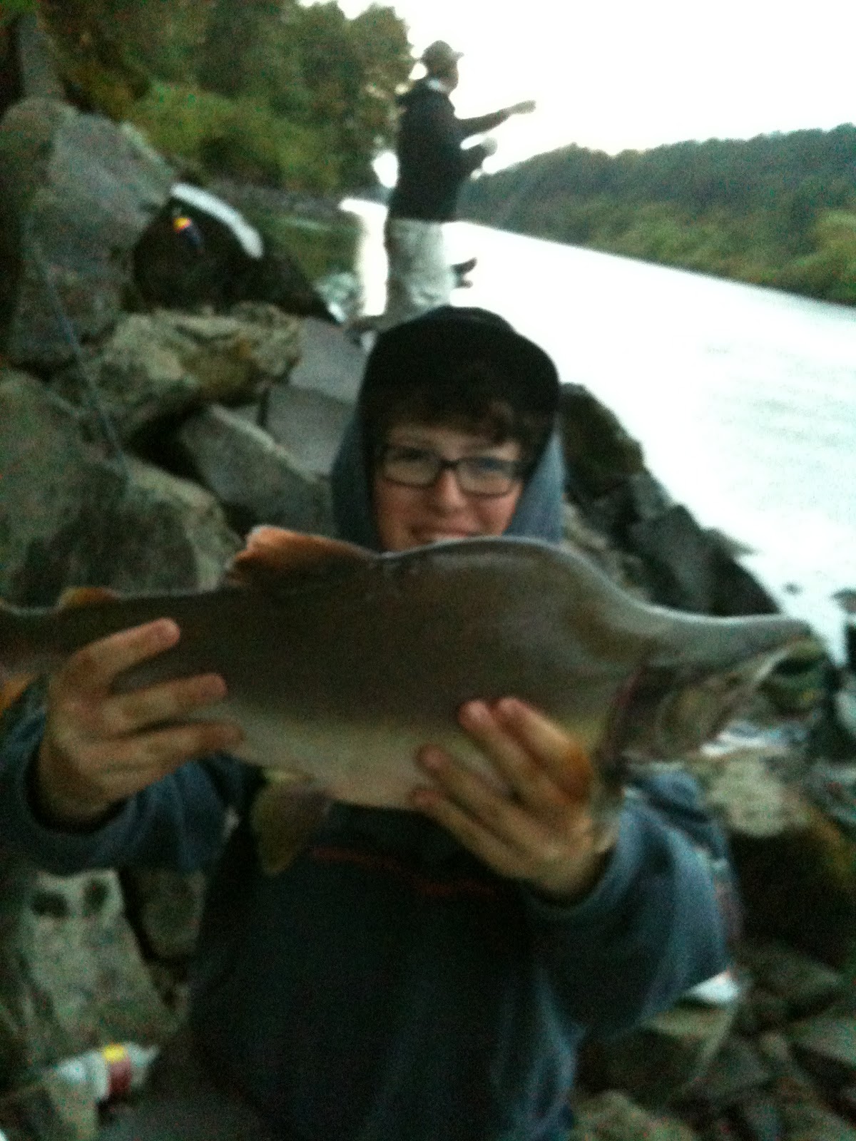 Northwest Fishing Pink Salmon fishing on the Snohomish River 92511