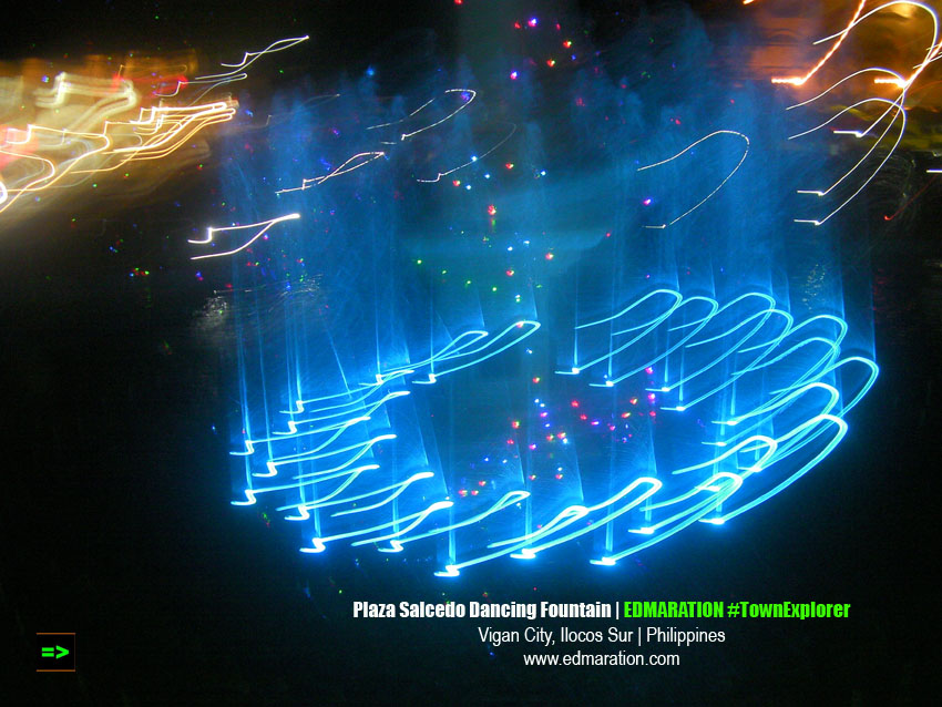 Vigan Dancing Fountain at Plaza Salcedo