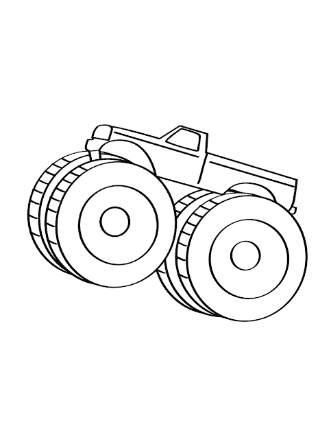 Best HD Monster Trucks Coloring Pages For Boys Free - Coloring Pages