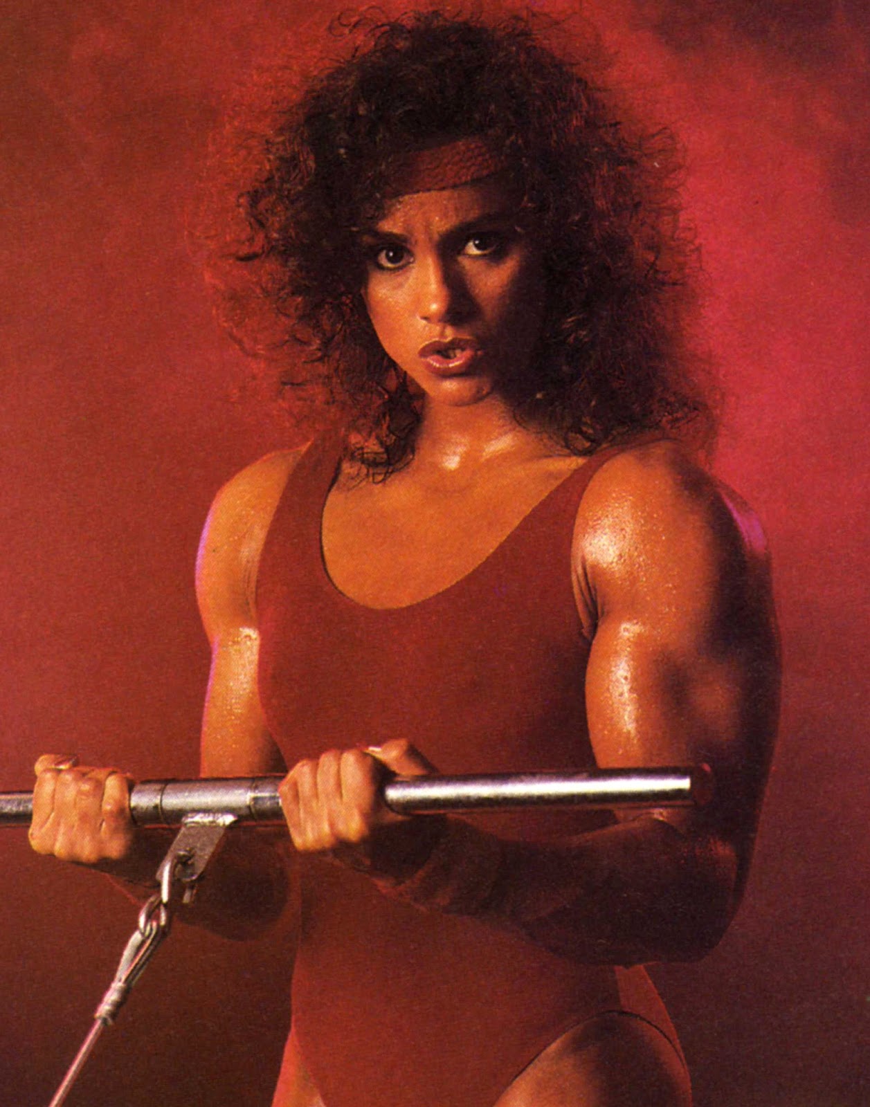 80's Female Muscle Gladys Portugues