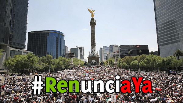 Al Menos 100 Mil Personas Marcharán Contra EPN Del Ángel De La Independencia Al Zócalo.