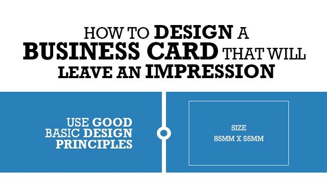 Image: How to design a business card that will leave an impression