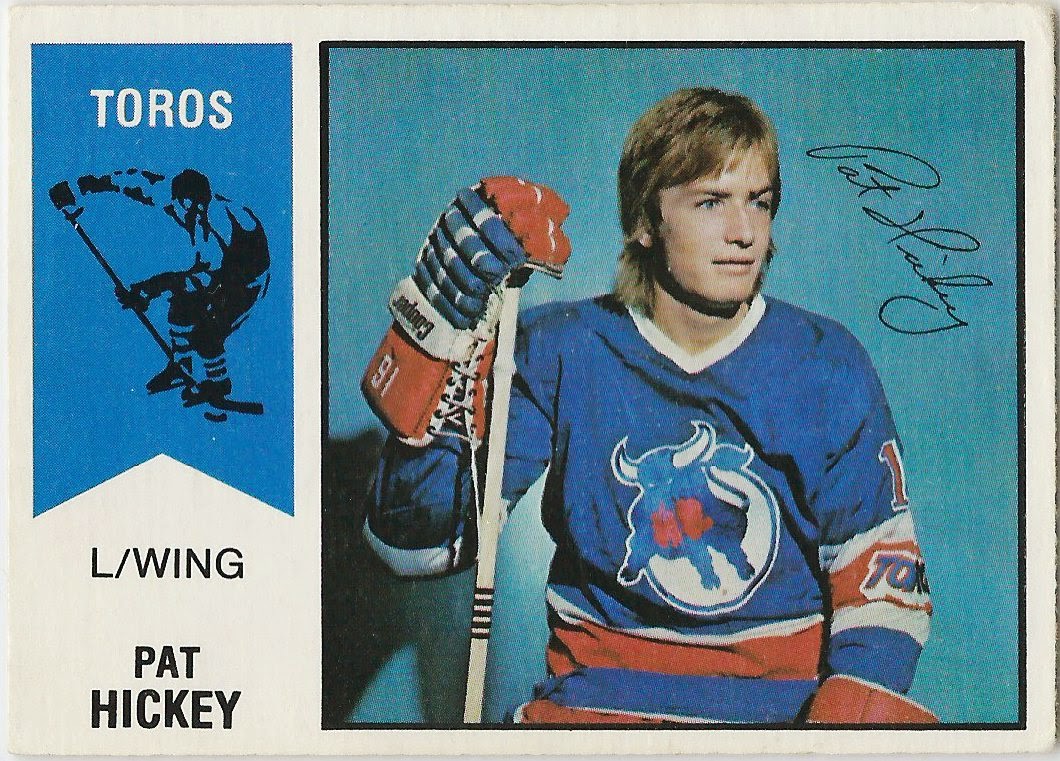 The History of Hockey Cards 7475 OPC WHA Set Card by Card 24 Pat