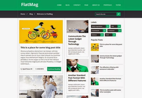 FlatMag Blogger Template FlatMag Blogger Template