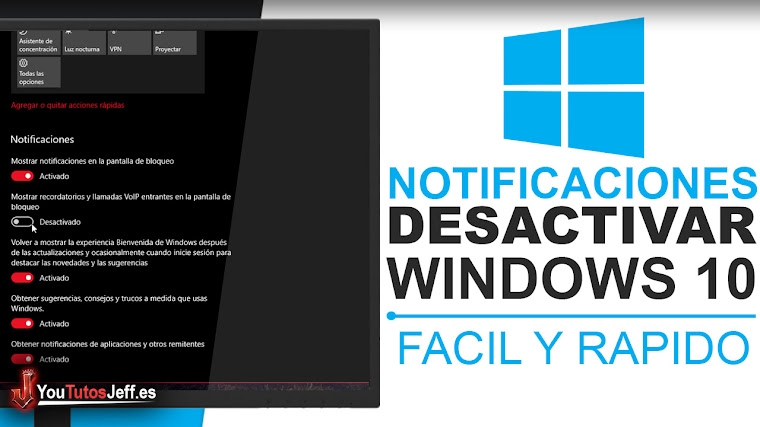 Como Desactivar Notificaciones de Windows 10 - Trucos Window 10