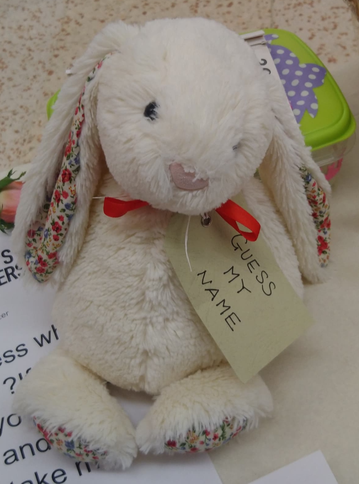morrisons plush bunny