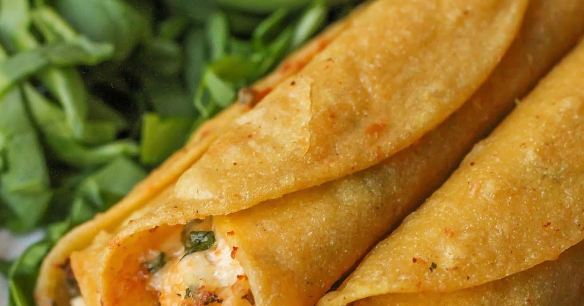 CREAM CHEESE AND CHICKEN TAQUITOS - NEWS RECIPES