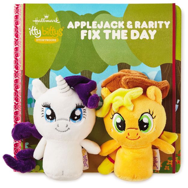 Hallmark Lists Applejack & Rarity Itty Bittys + Slap Bracelets MLP Merch