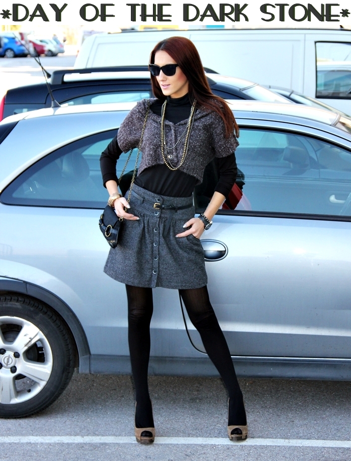 black and gray winter outfit 