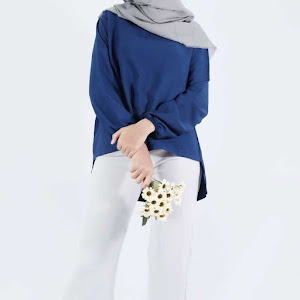 Tunik Gana Blouse Atasan Lengan Panjang