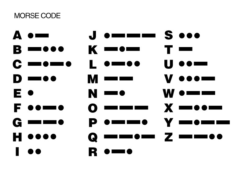 E is for Explore!: Morse Code