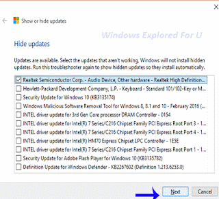 How to temporarily prevent driver update from reinstalling in Windows 10 