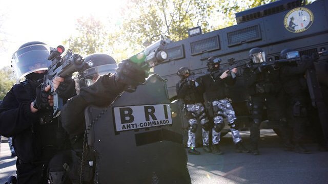 Les Forces d'intervention de police et militaire françaises