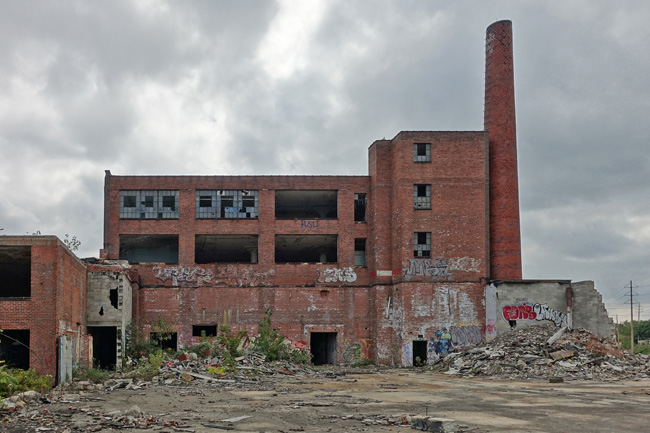 Abandoned Victoreen Instrument Company in Cleveland Ohio