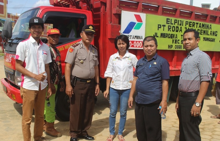 Pemkab, Partamina, Bersama PT.  Roda Jaya Gemilang Adakan Operasi Pasar Elpiji 3 Kg