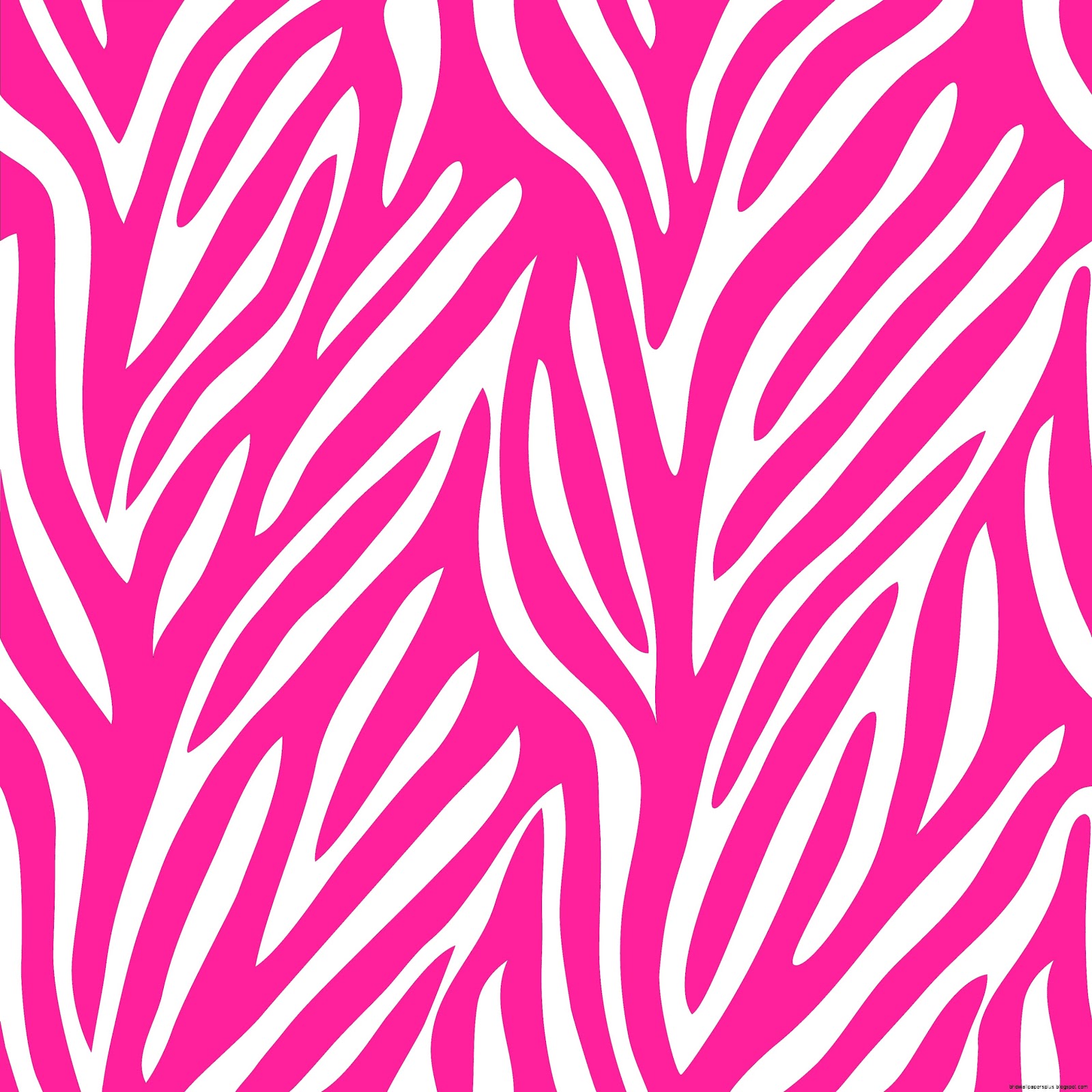 Cool Pink Zebra Print Background