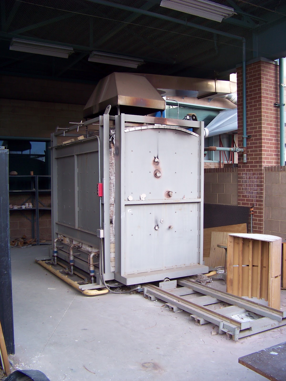 CMU 442 Kiln Construction Jake Allee Up Draft Gas Kilns