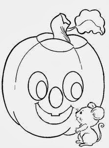 Calabazas de Halloween para Pintar, parte 1 - IMÁGENES PARA WHATSAPP