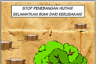 Gambar Poster Pelestarian Hewan Dan Tumbuhan
