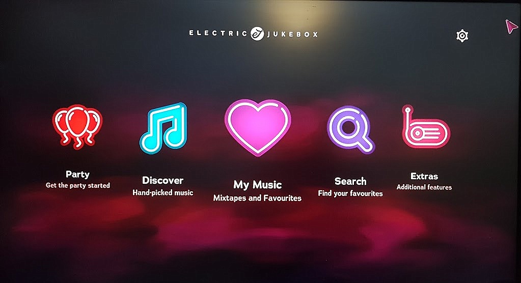 electric jukebox music system