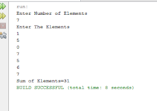 Sum of Array Elements in Java - PROGRAMMING