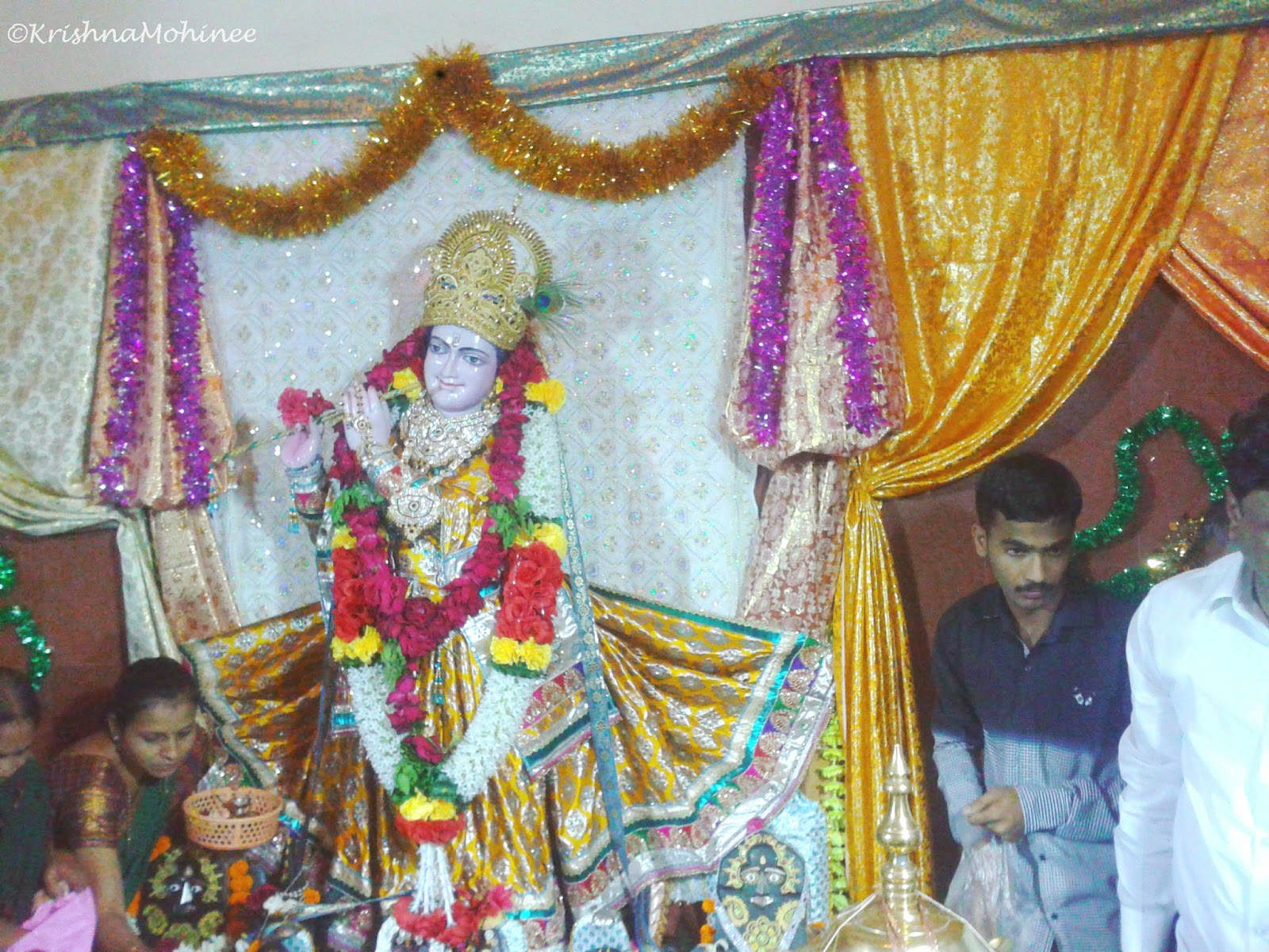Lord Krishna Image from Mahanubhav Temple Dhule
