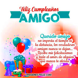 Feliz Cumpleaños Amigo