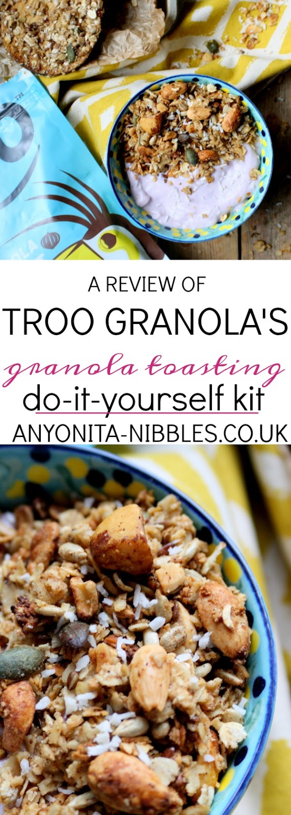 Rethink breakfast and transform your morning with a gluten free, vegan-friendly toast-it-yourself granola from Troo!