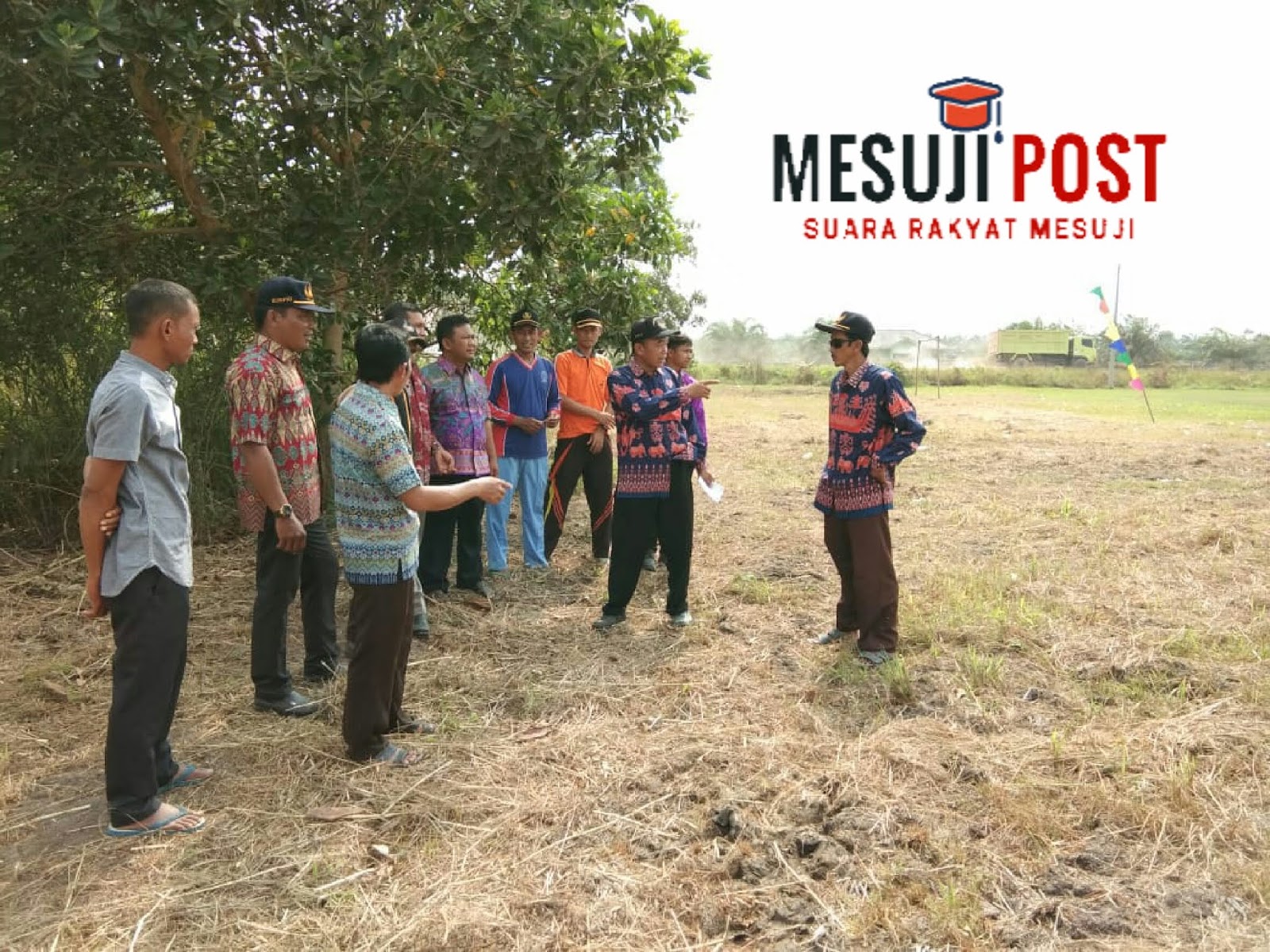 Forkopimcam Mesuji Timur Kompak Mempersiapkan Perkemahan Camat
