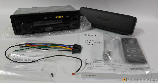 Ulasan Sony DSX-A100U FM USB Car Player