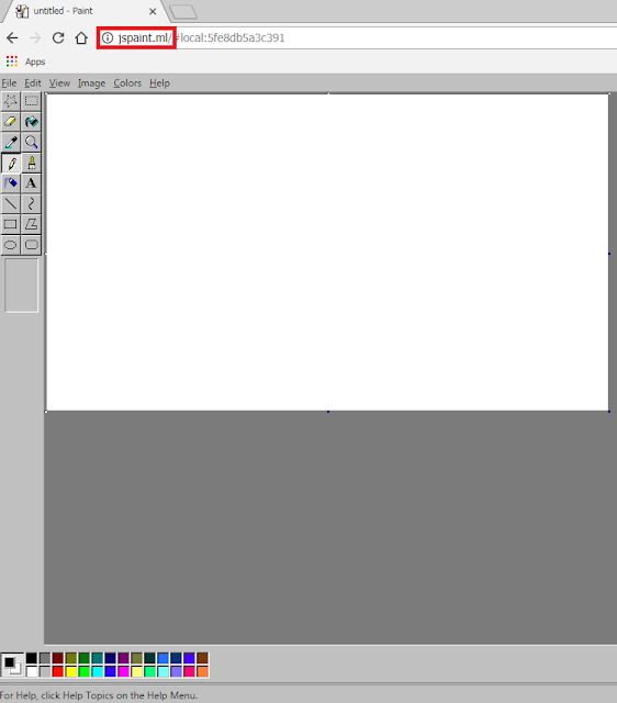 MS Paint clássico direto no navegador - Dicas Linux e Windows