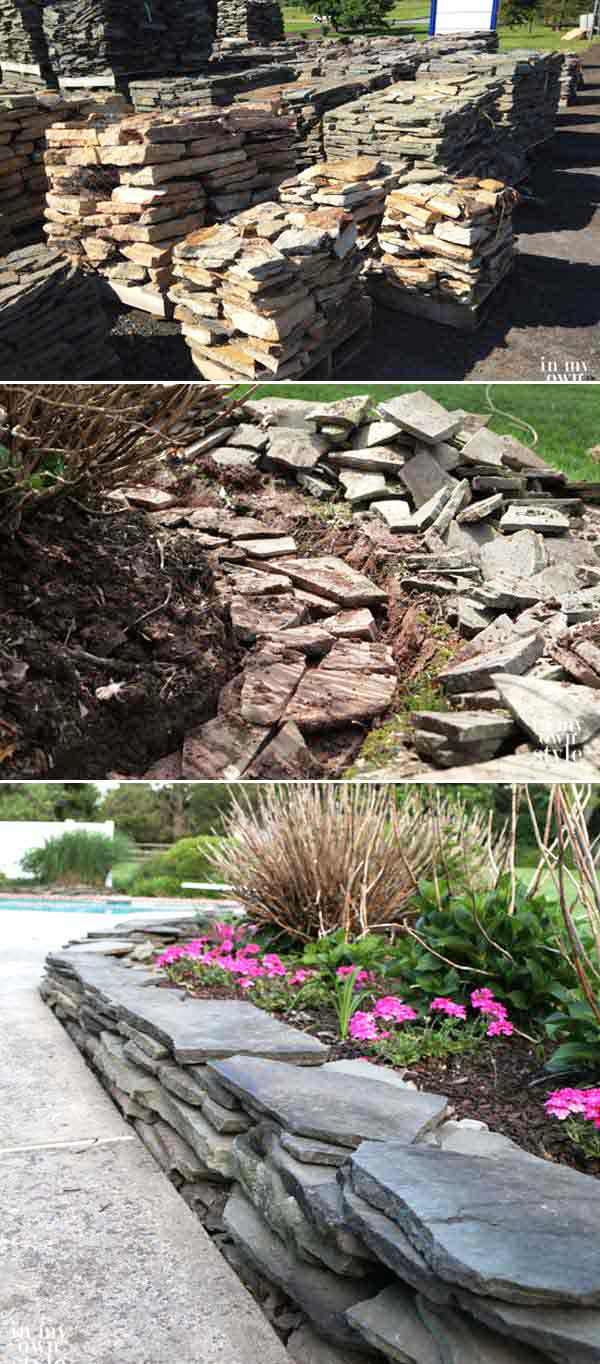 33 Creative Ideas To Build a Retaining Wall in Garden - Decor Units