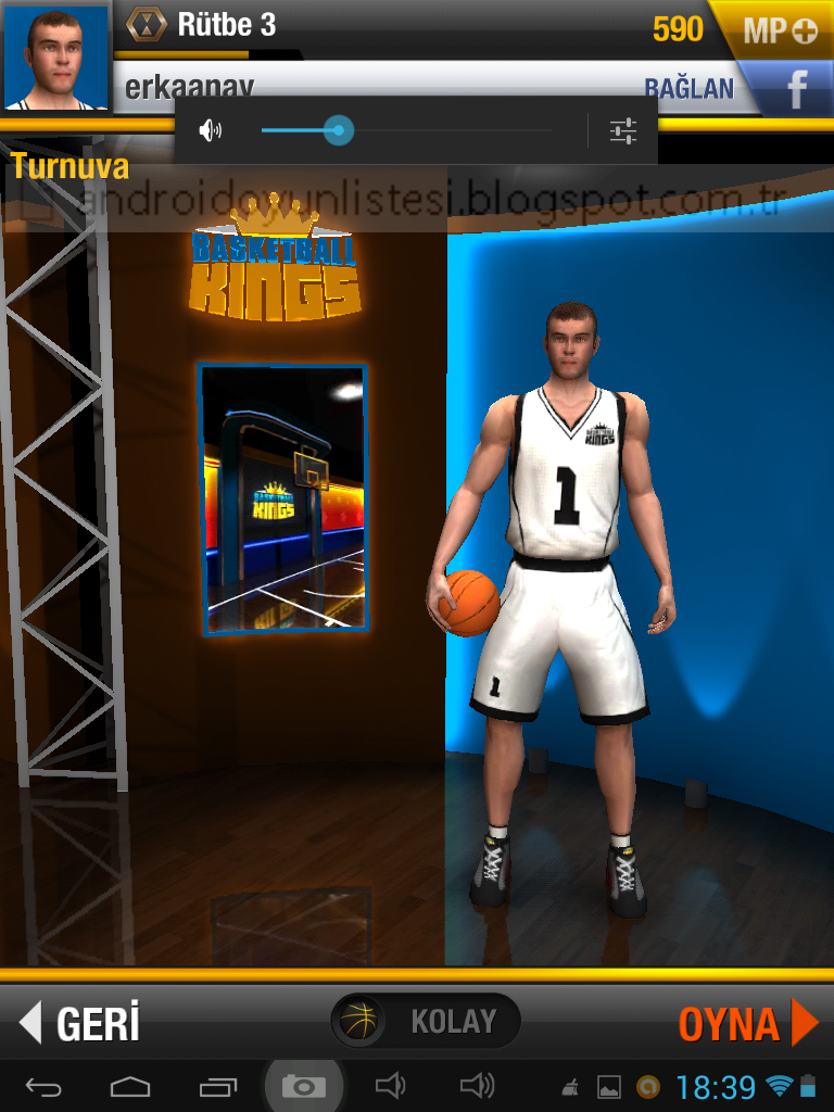 android oyun listesi 2 Basketball King İndir