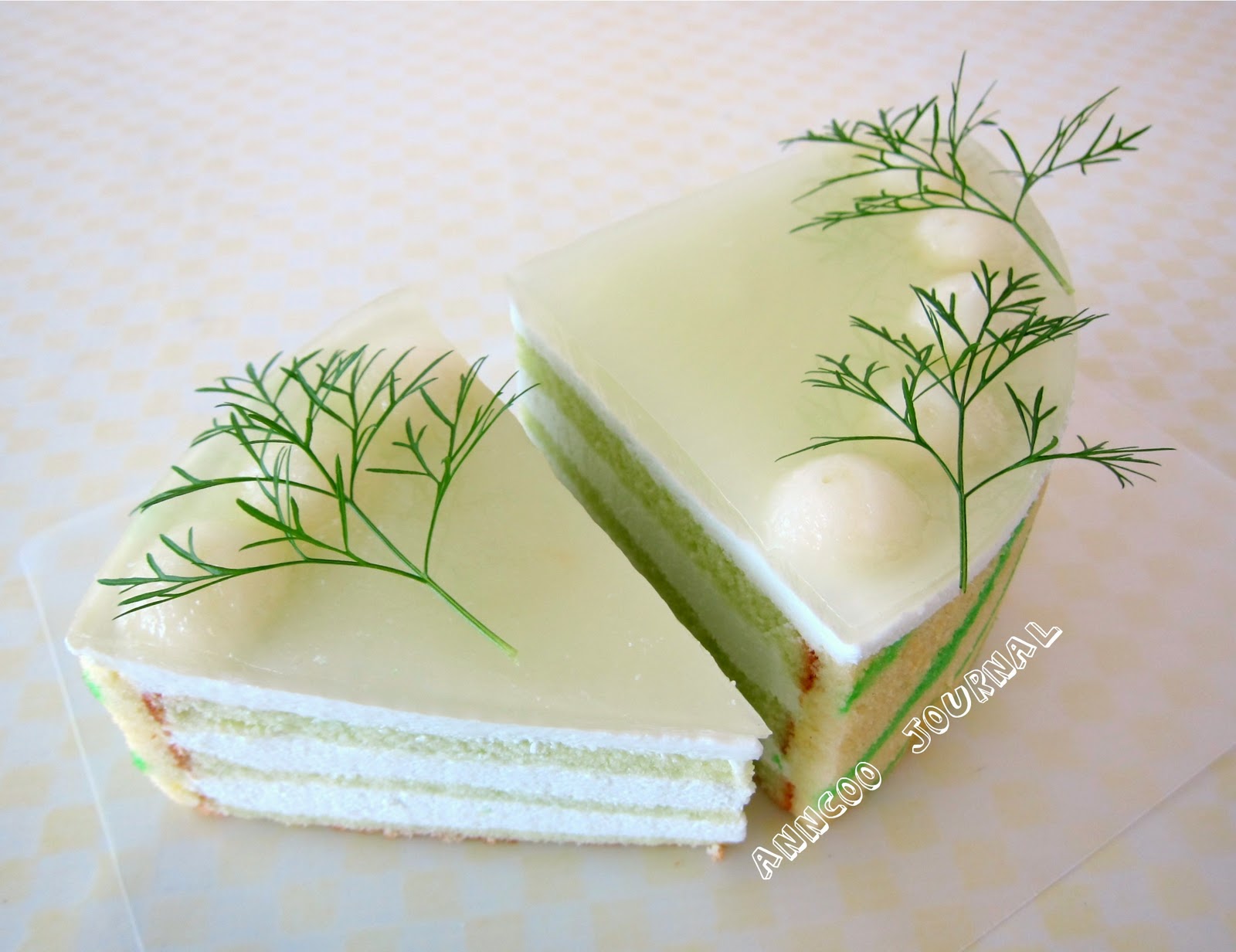 Anncoo Journal Come for Quick and Easy Recipes Honeydew Mousse Cake