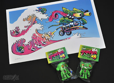 Crap Stink Splasher Set by VanBeater – Crap Stink Splasher CrappyCat, Crap Stink Splasher FunkMonkey & Match Print
