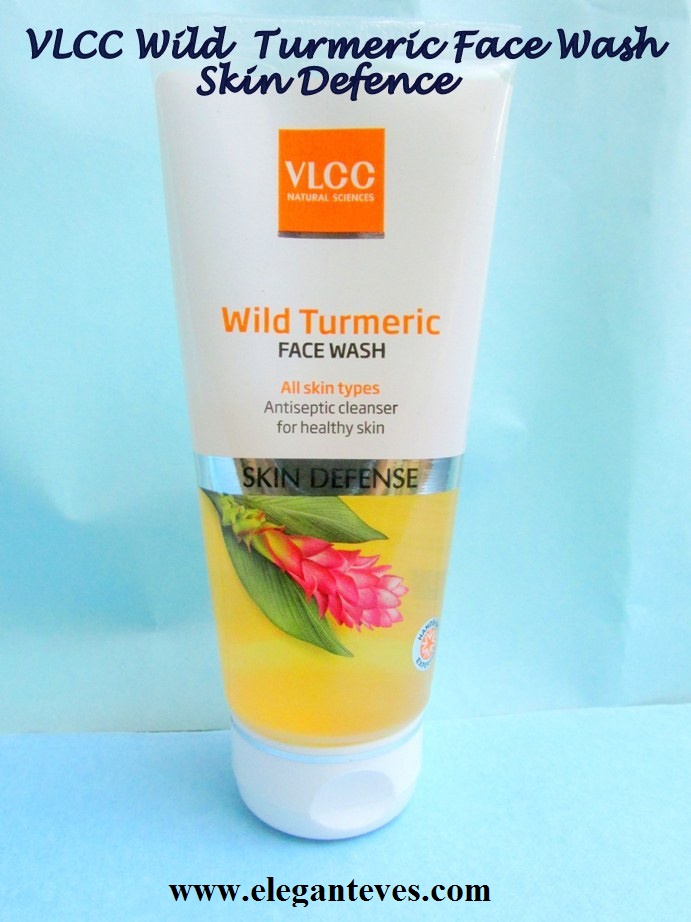 Review of VLCC Wild Turmeric Face Wash Skin Defence Elegant Eves