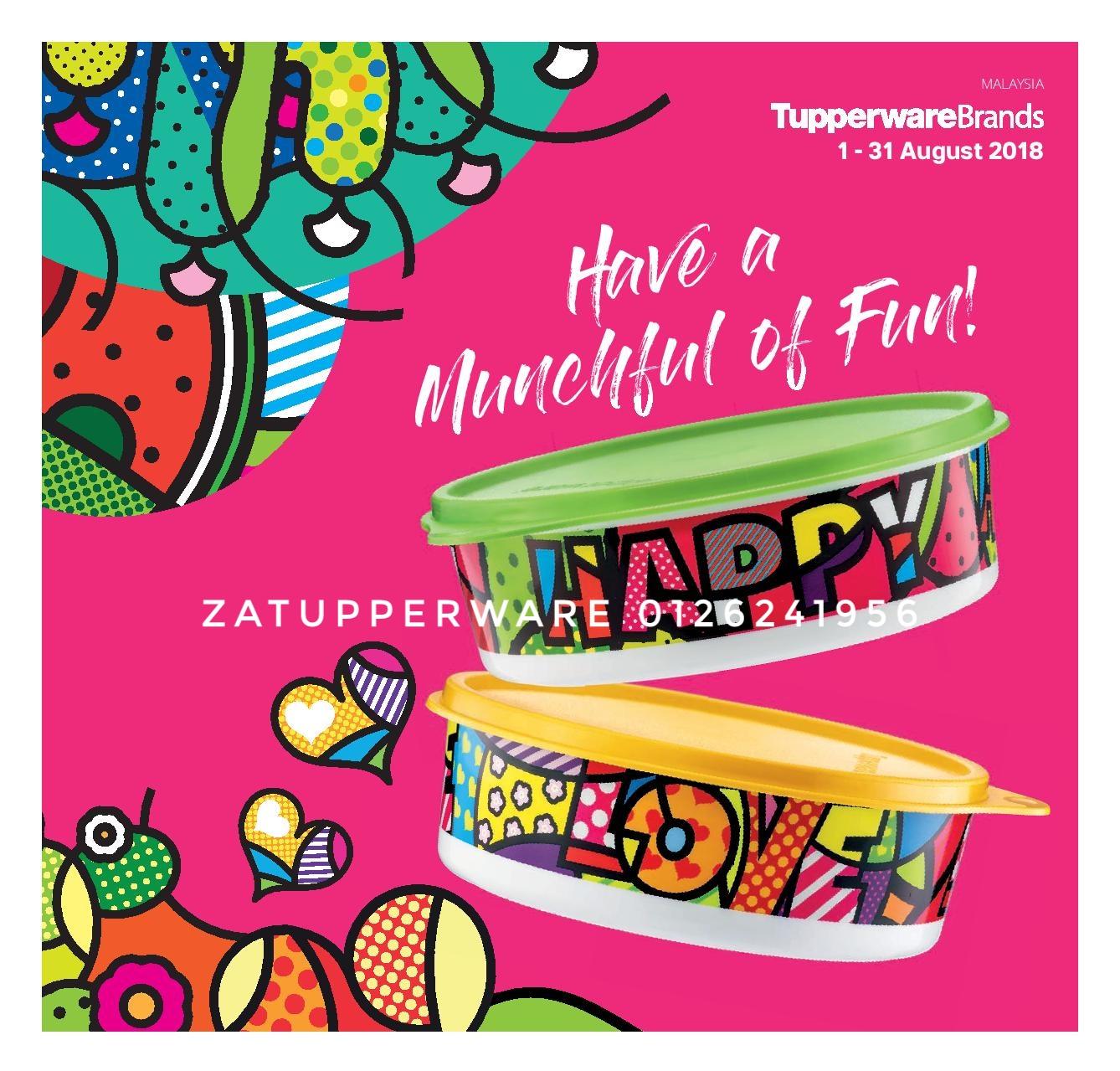 Za Tupperware Malaysia Mini Catalogue 1st August 31st