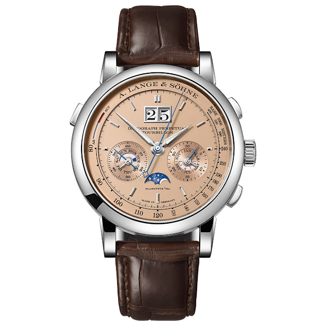 A. Lange & Söhne Datograph Perpetual Tourbillon with pink-gold dial 740.056
