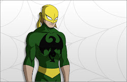 ultimate spider fist iron danny rand marvel spiderman disney xd season heroes