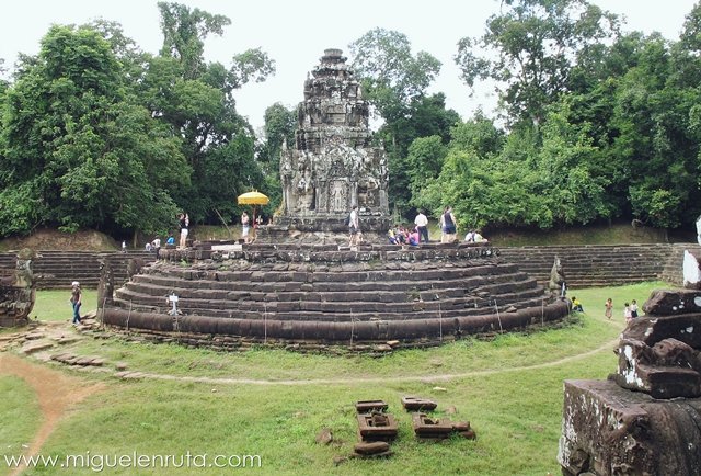 Templo-estanque-Angkor