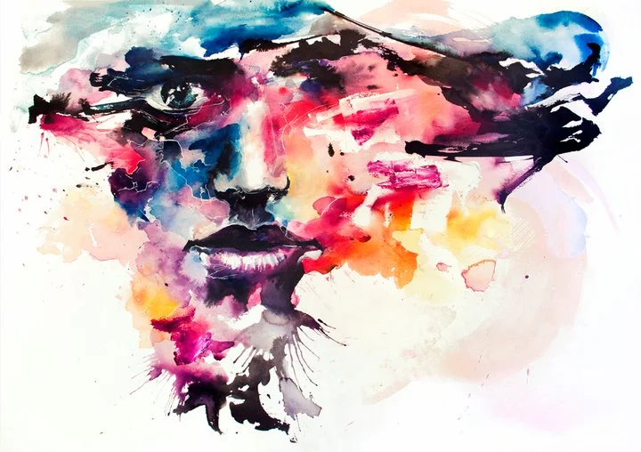 Agnes Cecile 1991 | Italian Watercolor painter