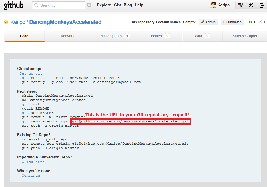 Dancing Monkeys: Accelerated: Git for Windows with TortoiseGit and GitHub