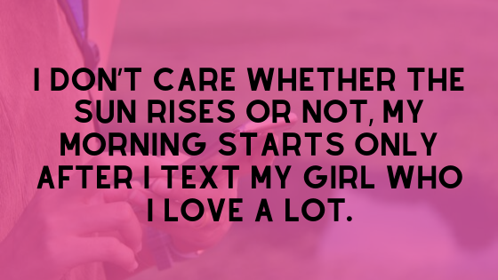 good morning text messages for her