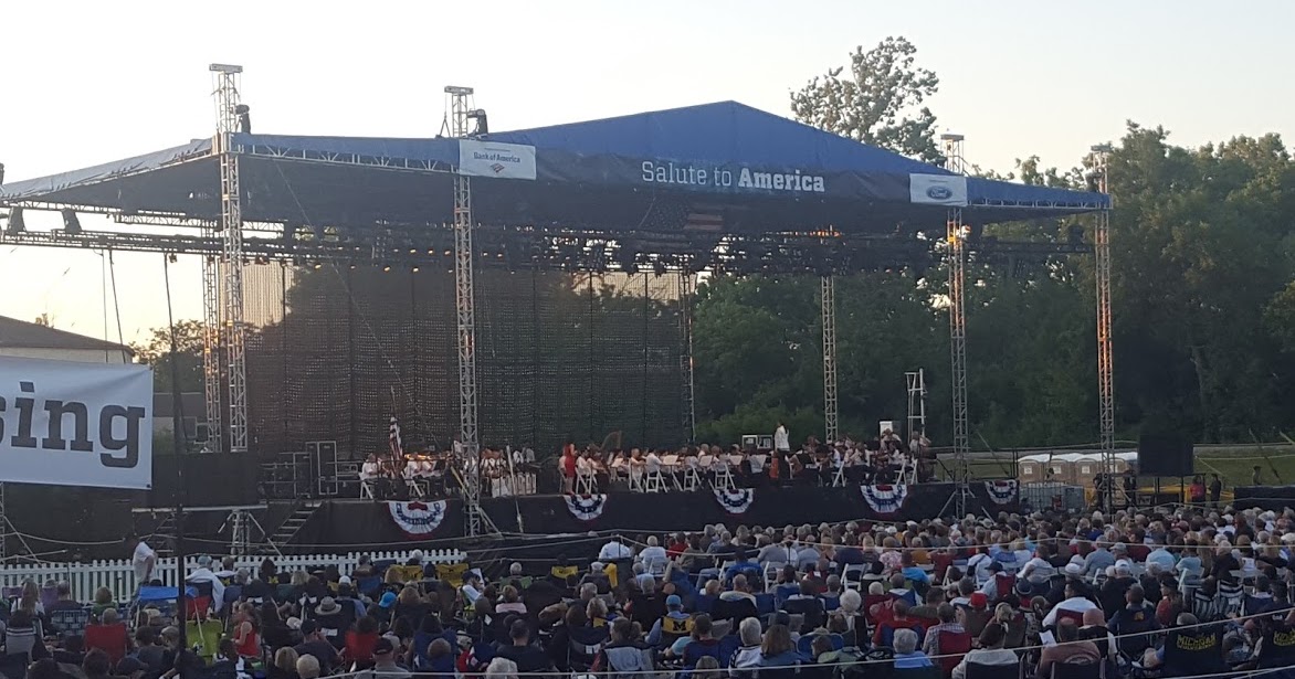 Event review Salute to America, Greenfield Village {Dearborn}