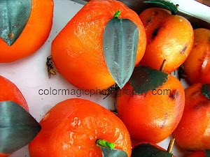 Marzipan oranges