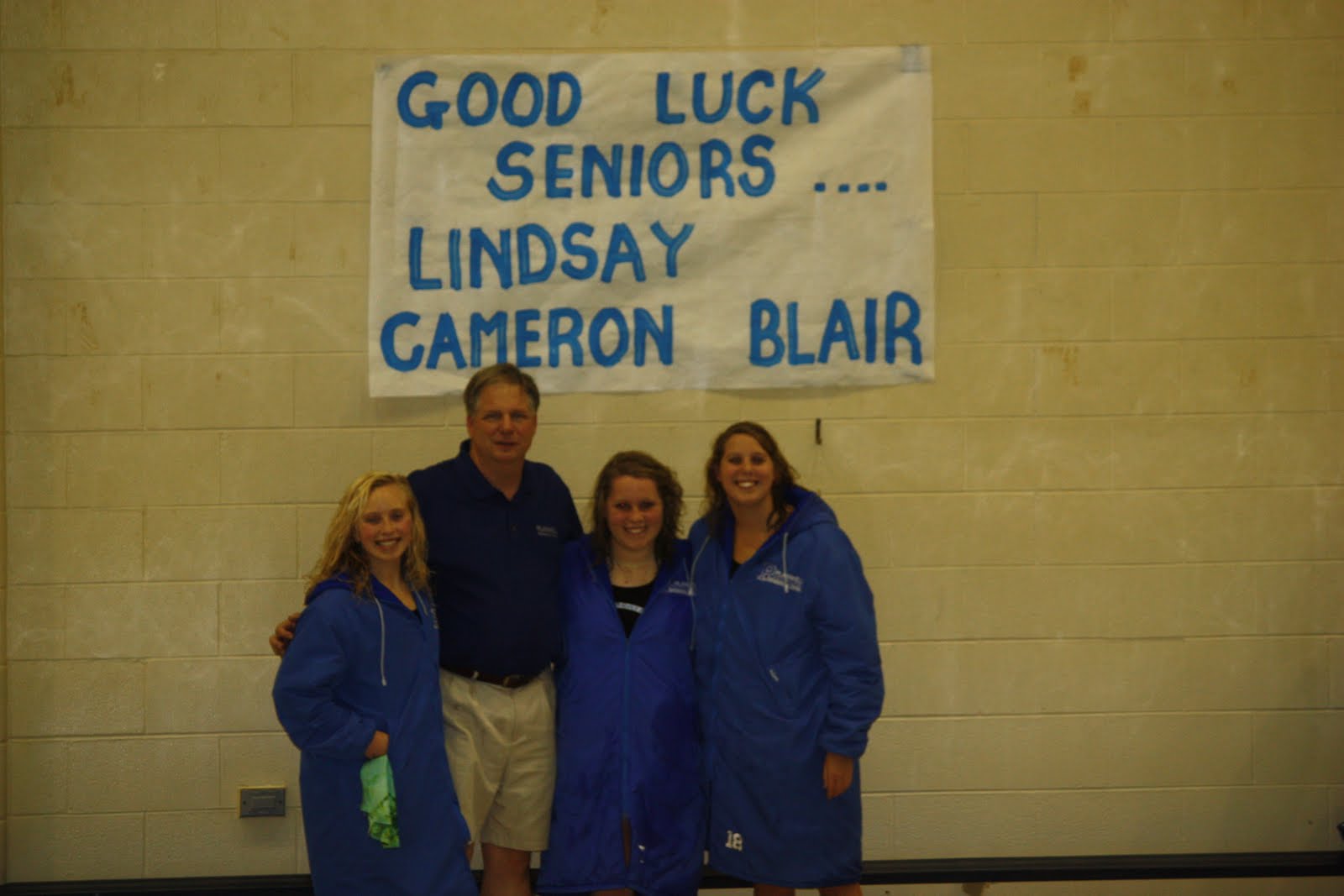 2016 Plainwell High School Girl's Swimming and Diving Plainwell Defeats Marshall on Senior Night