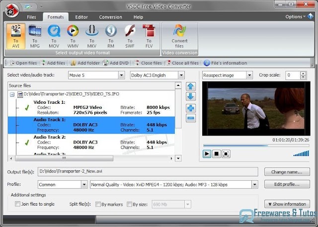 VSDC Free Video Converter : un nouveau logiciel de conversion vidéo